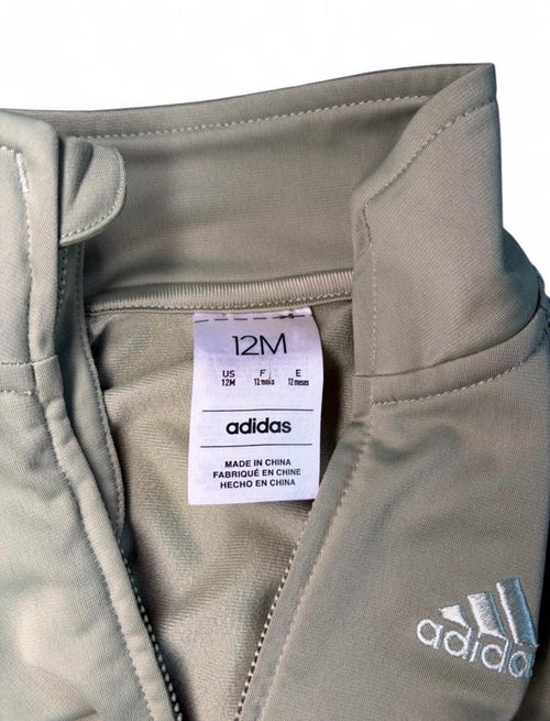 Adidas Boys’ Green and Khaki Jacket 9-12M