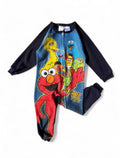 Sesame Street Character Print Fleece Toddler Footless one-piece Pajama 4T