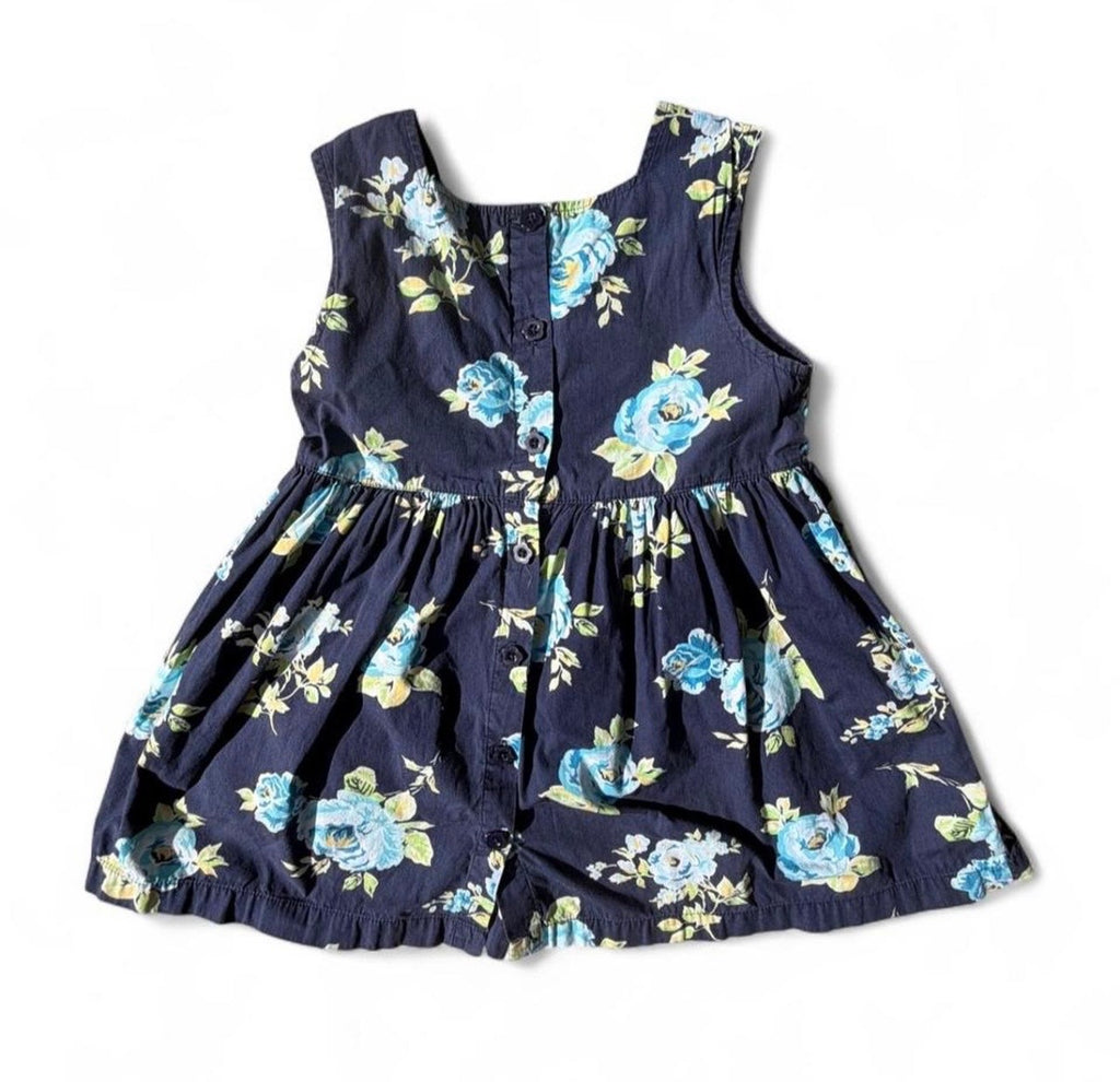 Disney Girls’ Blue and Navy Dress 3T