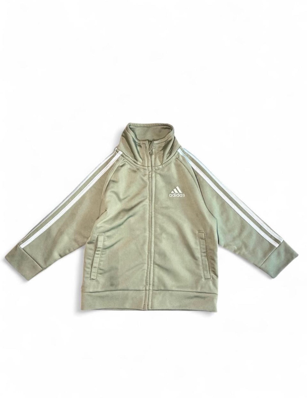 Adidas Boys’ Green and Khaki Jacket 9-12M